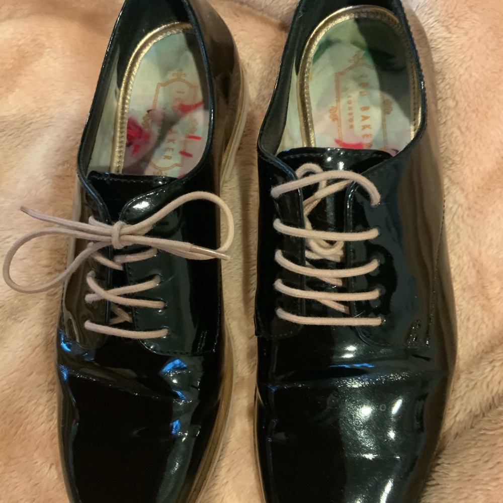 Ted Baker Patent Leather Brogues/Shoes